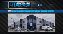 Desktop Screenshot of domburgmotoren.nl